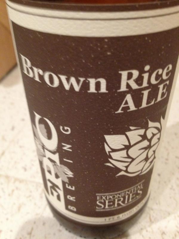 Exponential - Brown Rice Ale