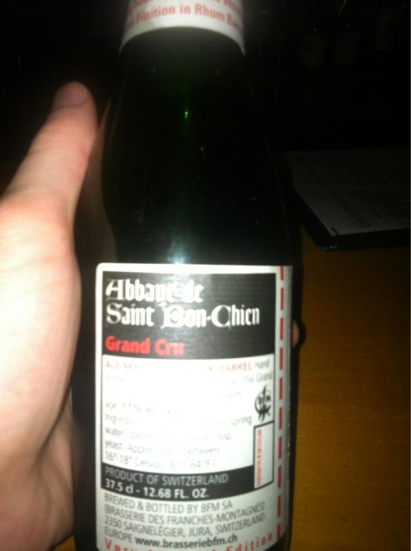 Abbaye De Saint Bon-Chien Grand Cru (Aged In Bourbon Barrels)