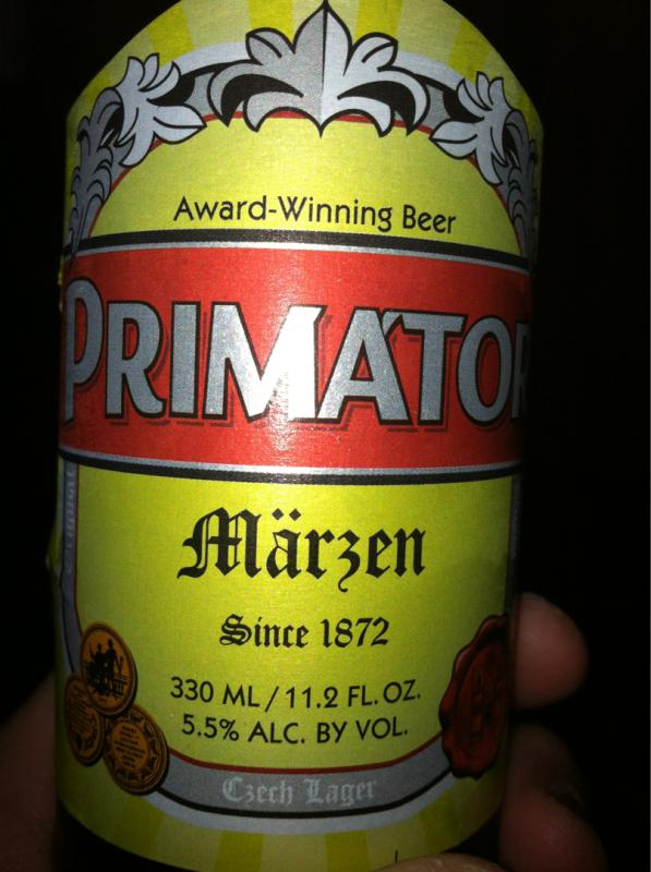 Primátor Polotmavý Märzen