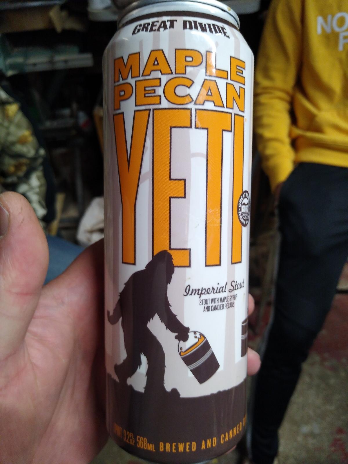 Yeti with Maple & Pecan
