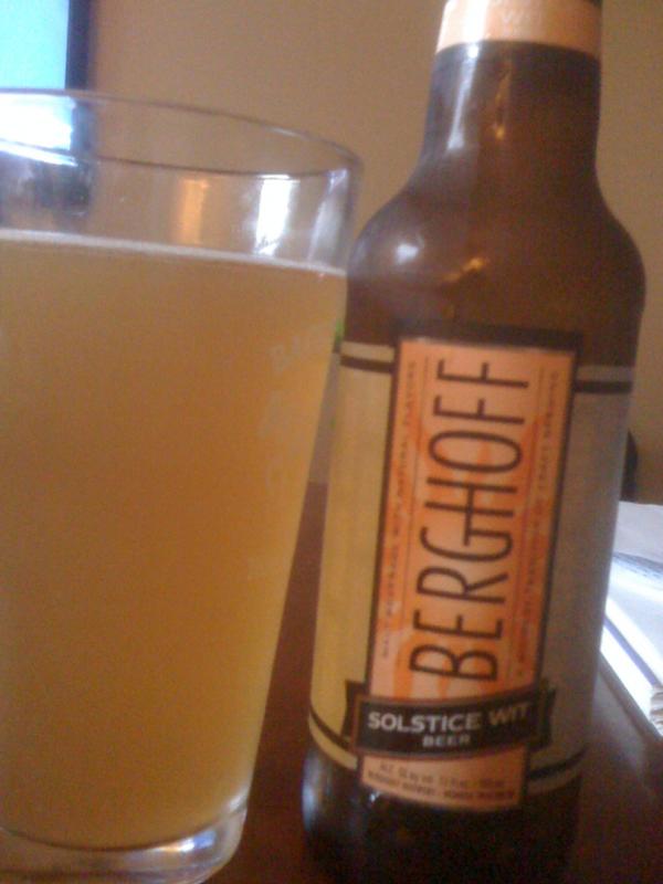 Berghoff Solstice Wit Beer