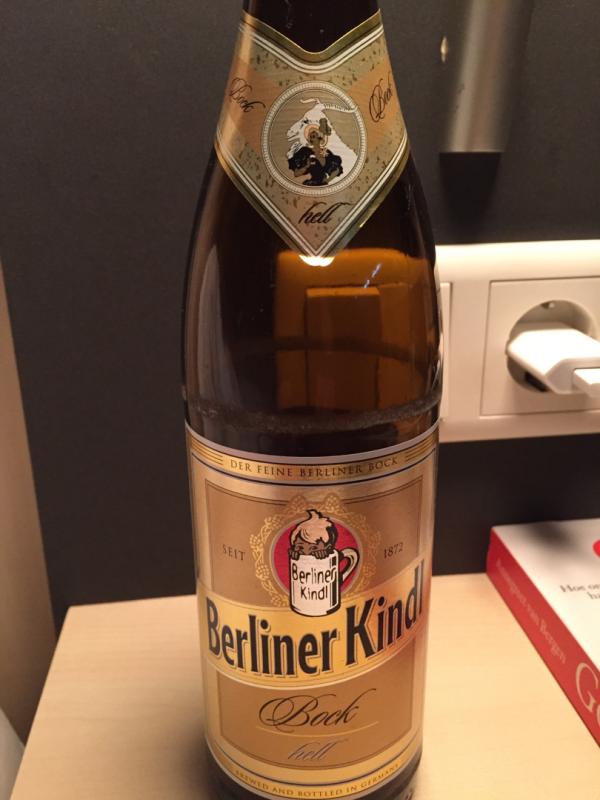 Berliner Kindl Brauerei BERLINER KINDL EXPORT beer label GERMANY