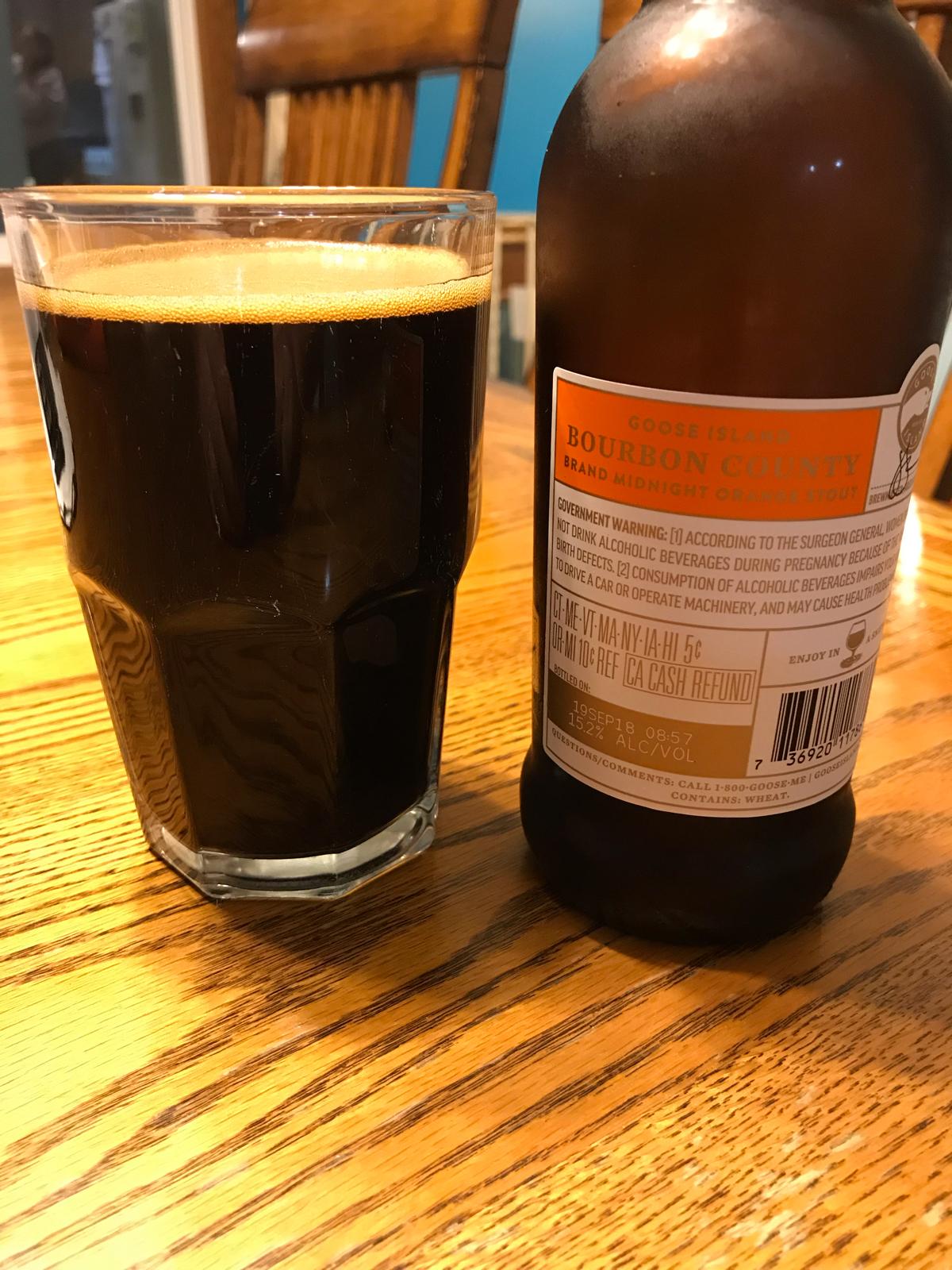 Bourbon County Brand - Midnight Orange Stout (2018)