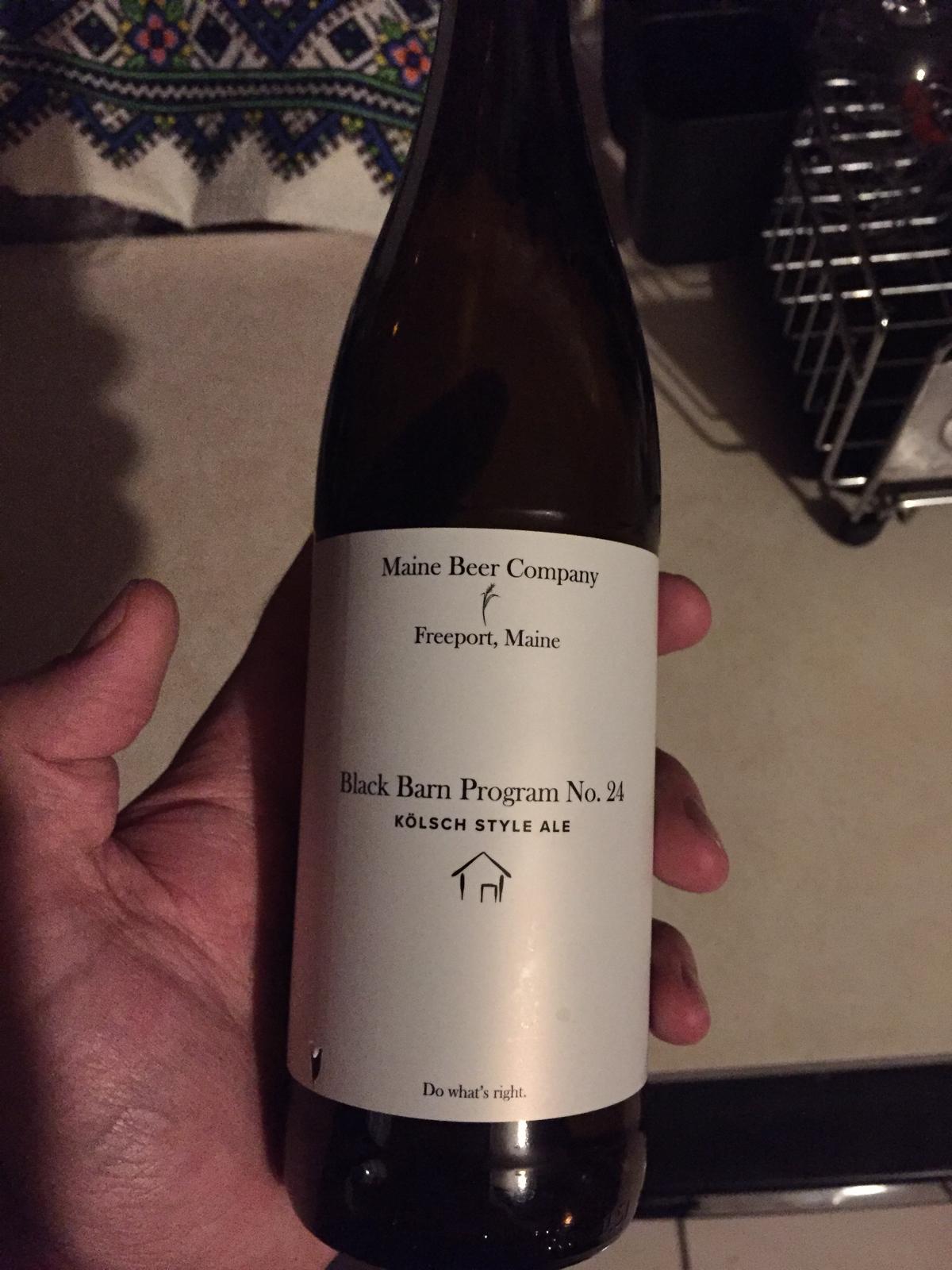 Black Barn Program No. 24