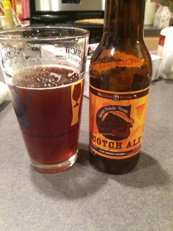 Sweet Potato Pecan Scotch Ale
