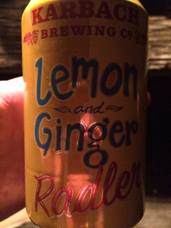 Lemon And Ginger Radler