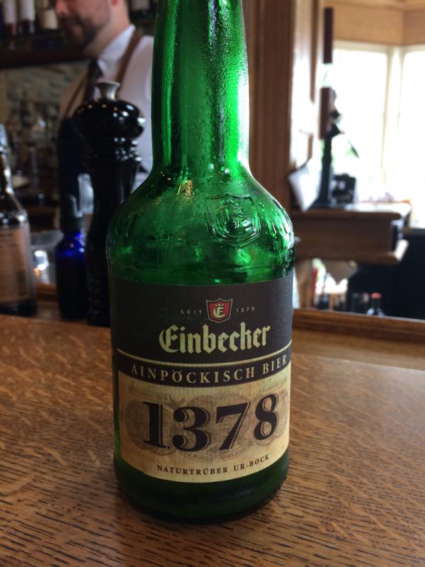 Einbecker Ainpockisch Bier 1378