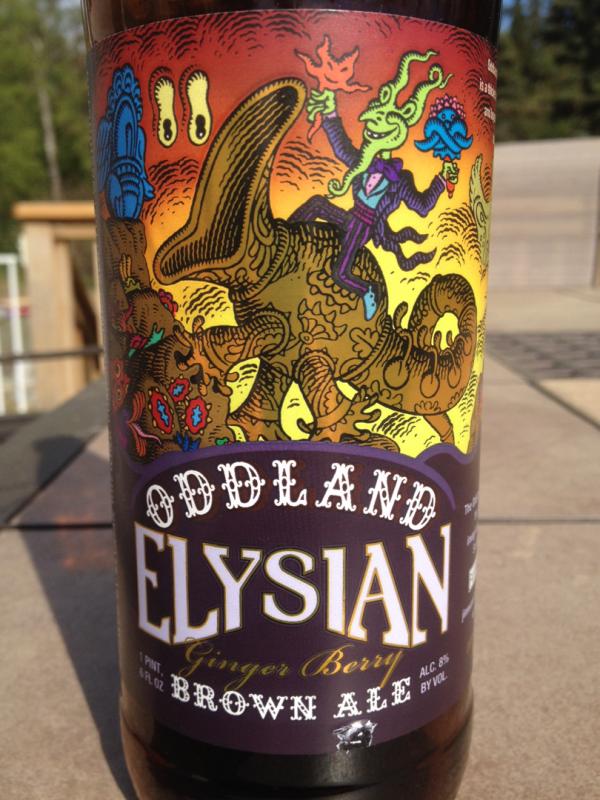 Oddland Ginger Berry Brown Ale