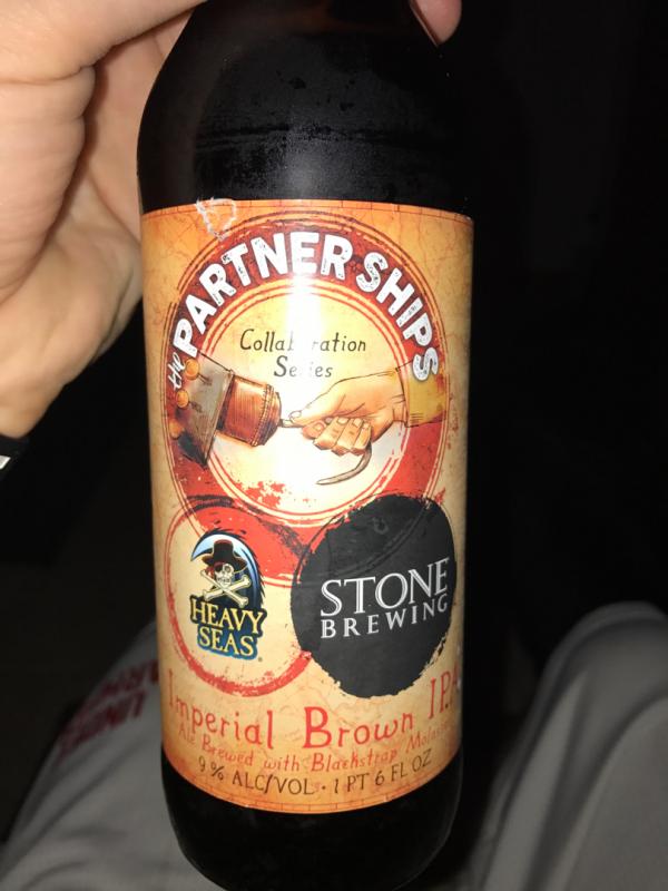 Partner Ships: Brown IPA (Collaboration with Stone Brewing)