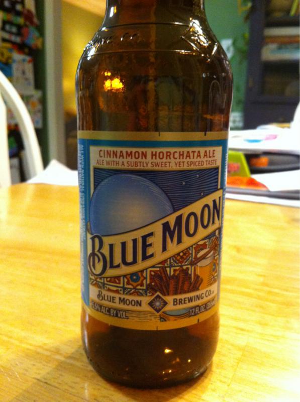 Blue Moon Cinnamon Horchata Ale