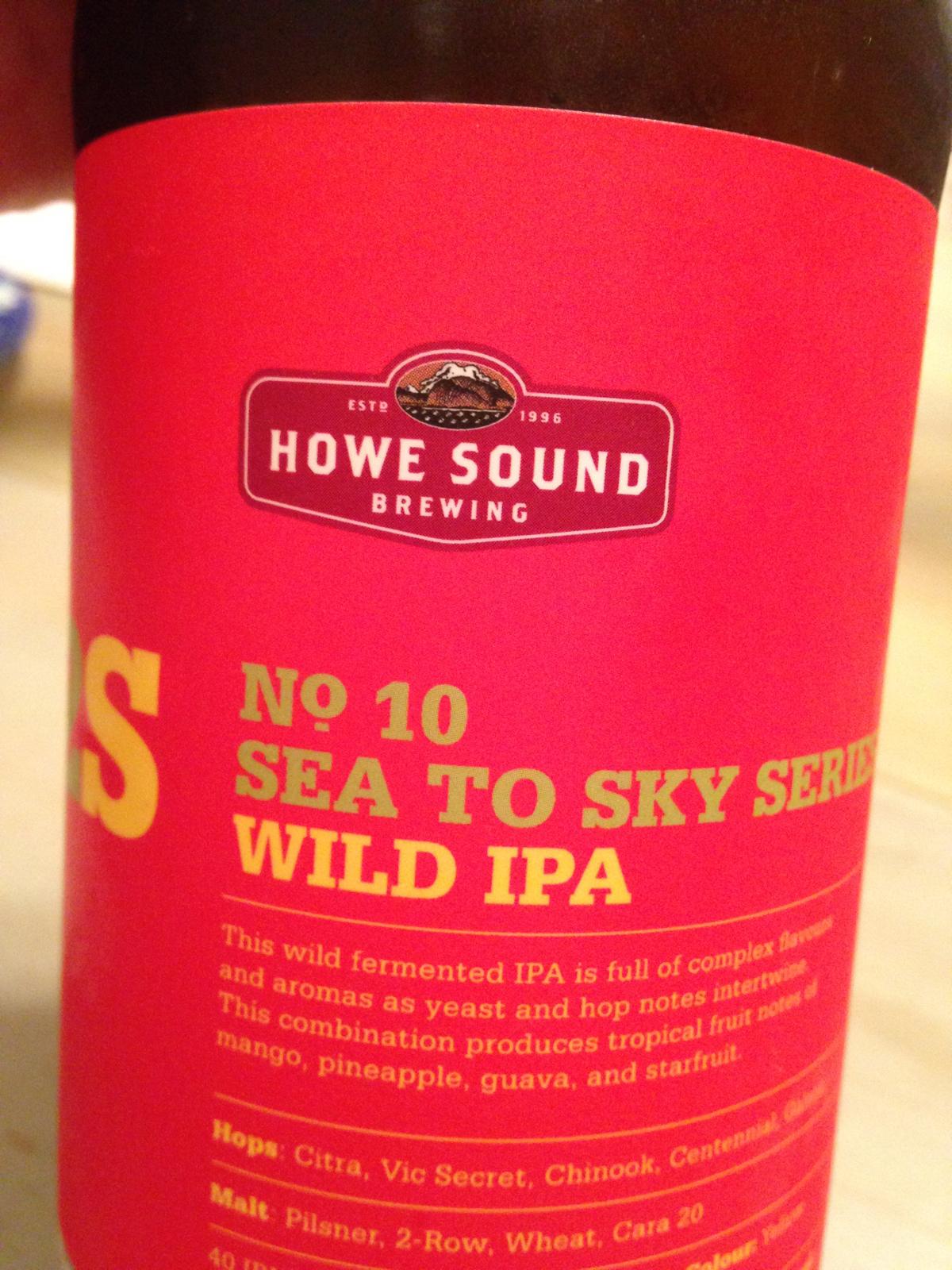No.10 Sea To Sky Series Wild IPA