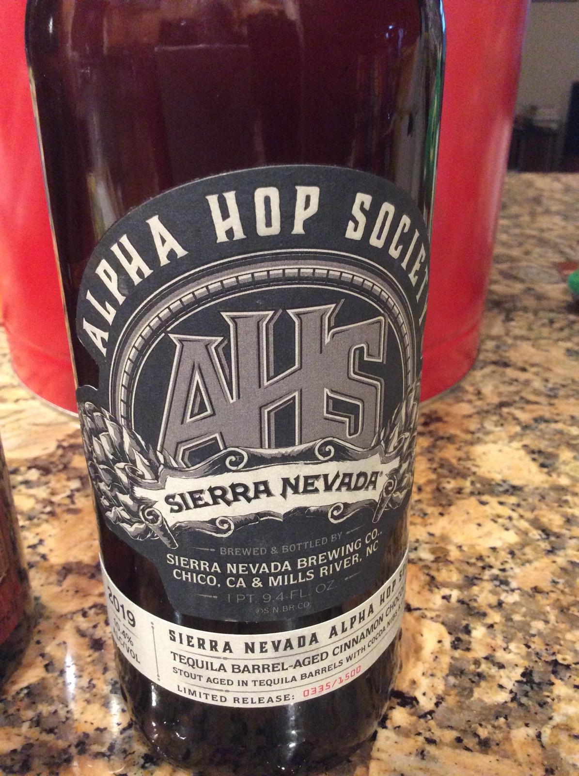 Cinnamon Chocolate Stout (Tequila Barrel Aged)
