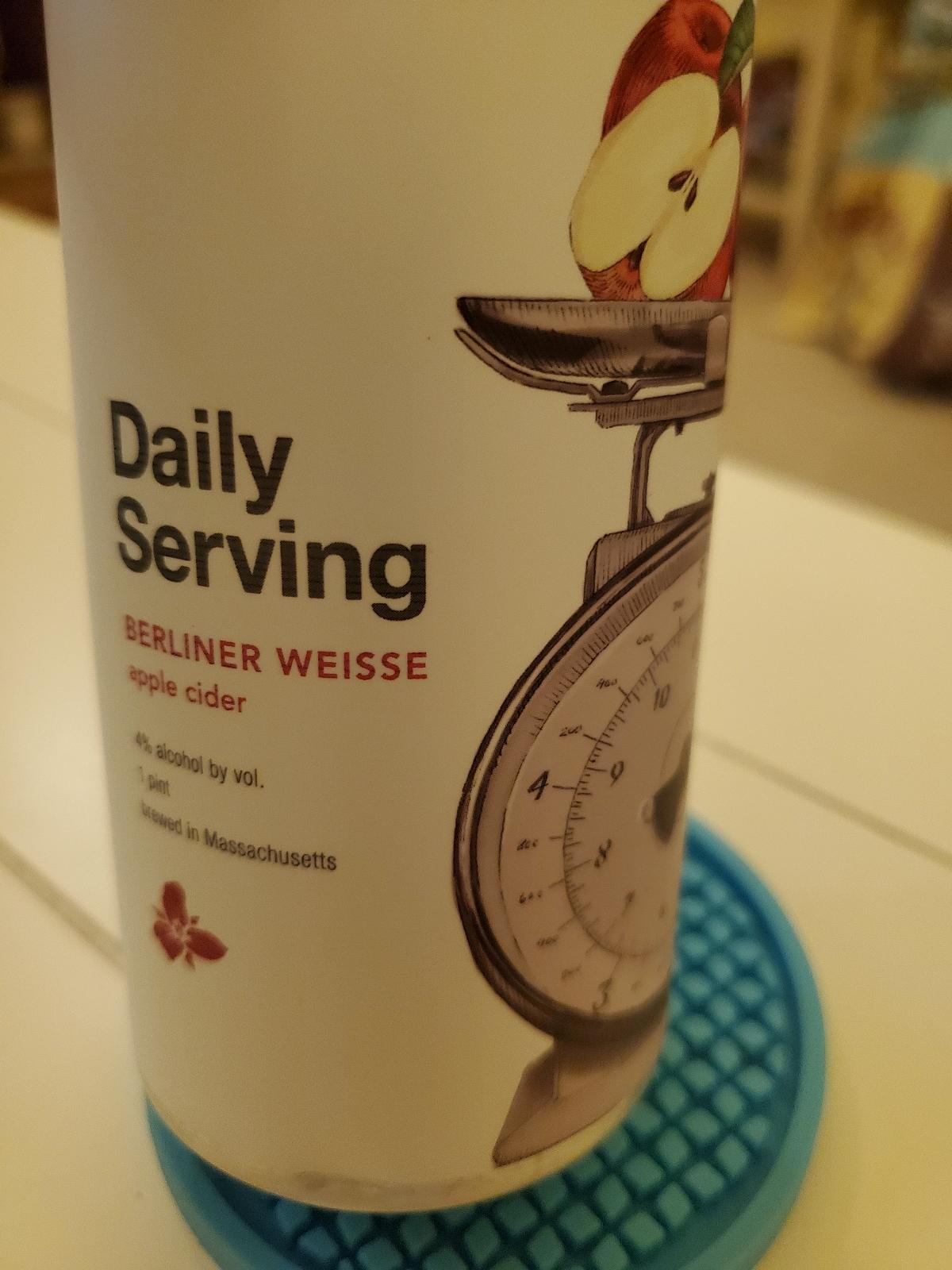 Daily Serving - Apple Cider