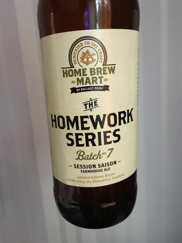 Homework Series Batch #7 - Belgian Saison