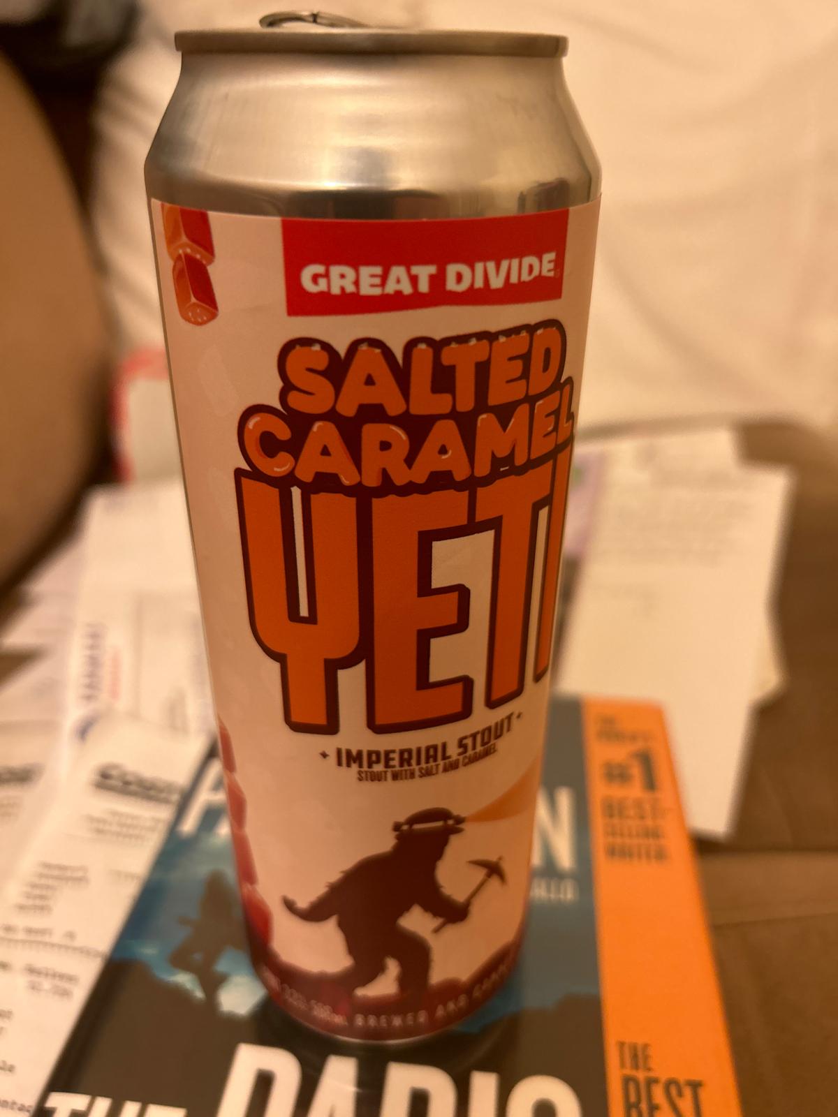 Yeti with Salted Caramel