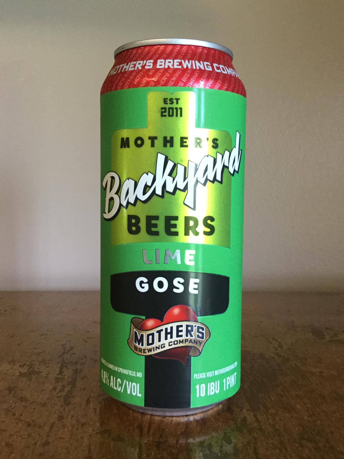 Backyard Beers - Lime Gose