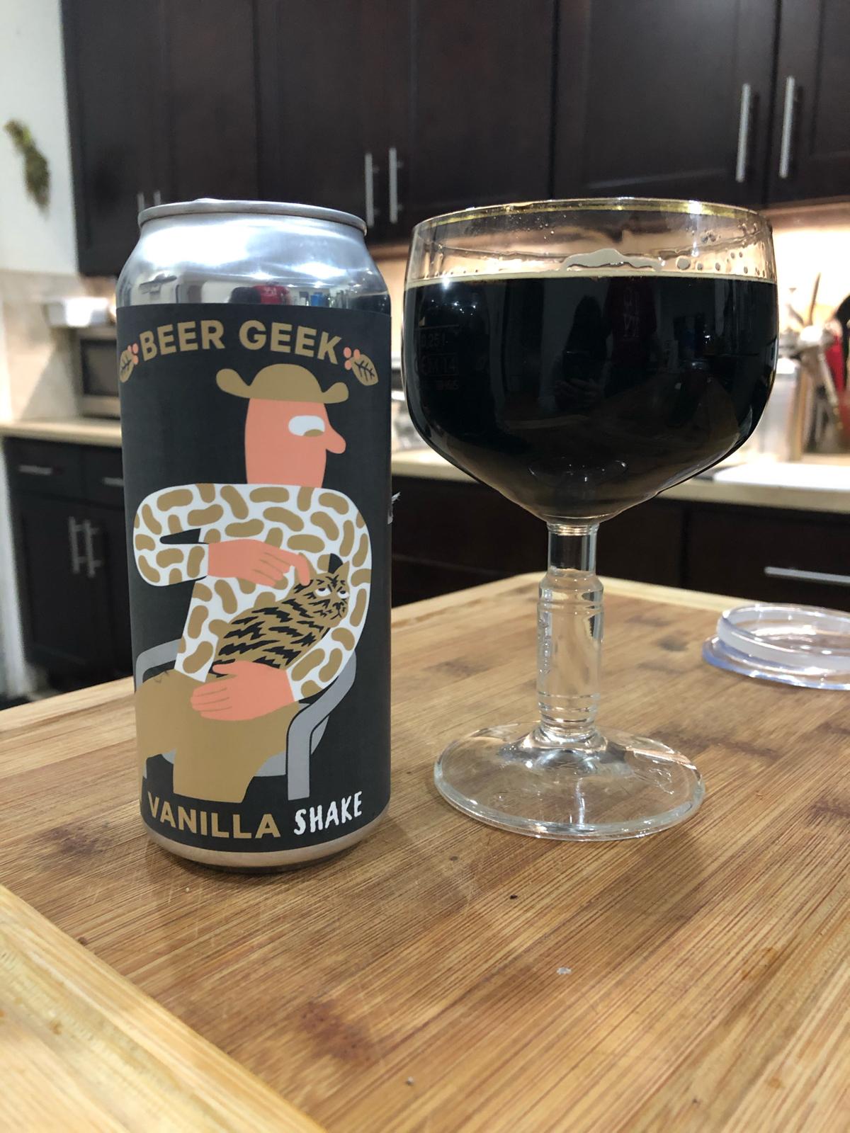 Beer Geek Vanilla Shake