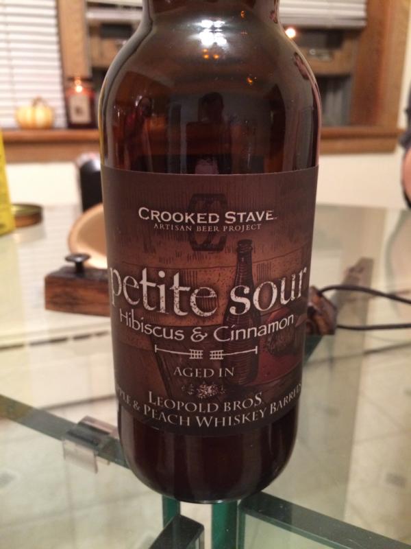 Petite Sour - Hibiscus And Cinnamon Aged In Apple And Peach Whiskey Barrels