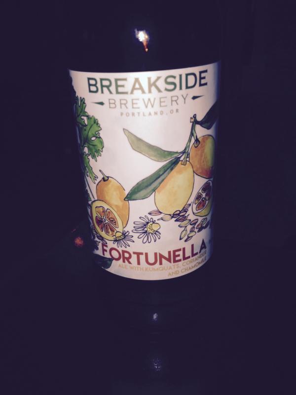 Fortunella (Witbier With Kumquats, Coriander And Chamomile)