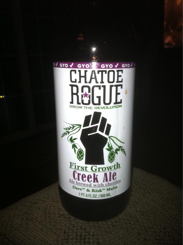 Chatoe Rogue First Growth Creek Ale