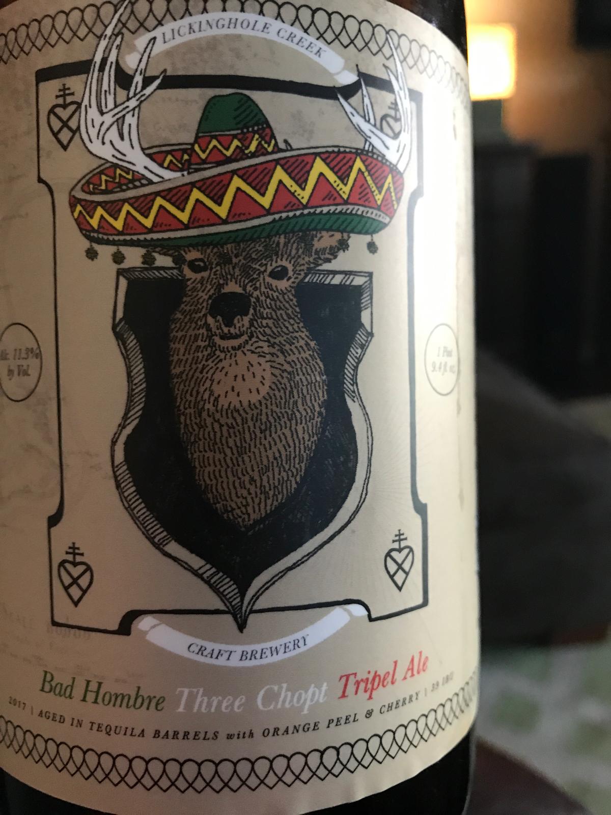 Tequila Barrel Tripel Orange & Cherry