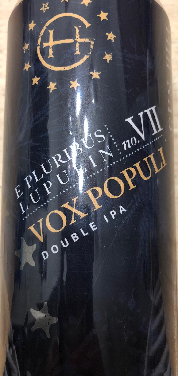 E Pluribus Lupulin 7: Vox Populi