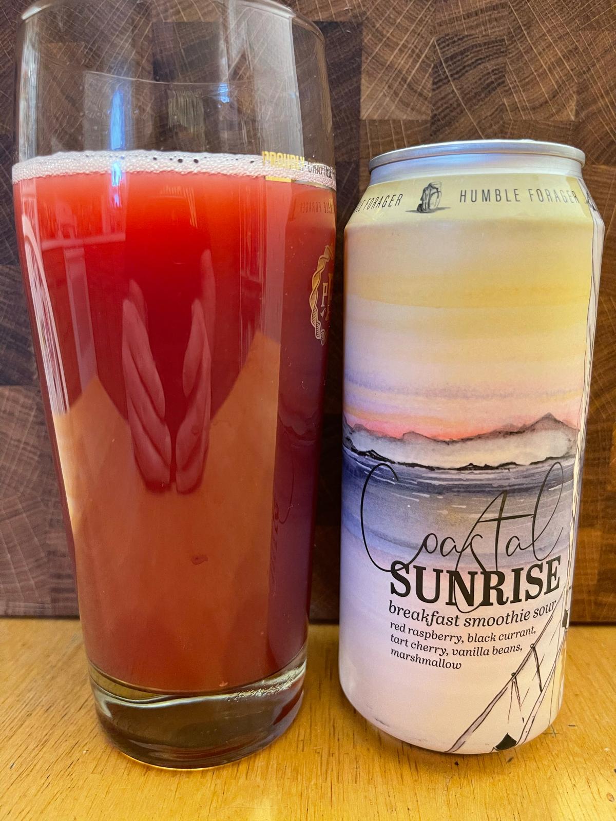 Coastal Sunshine: Red Raspberry, Black Currant, Tart Cherry, Vanilla Beans, and Marshmallow
