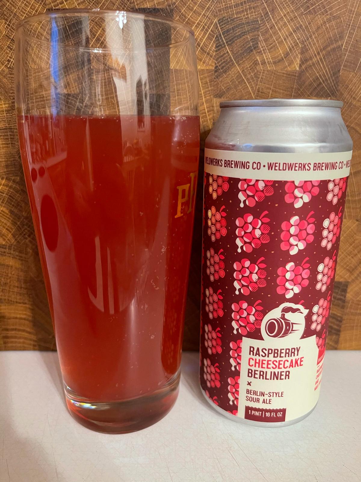 Raspberry Cheesecake Berliner