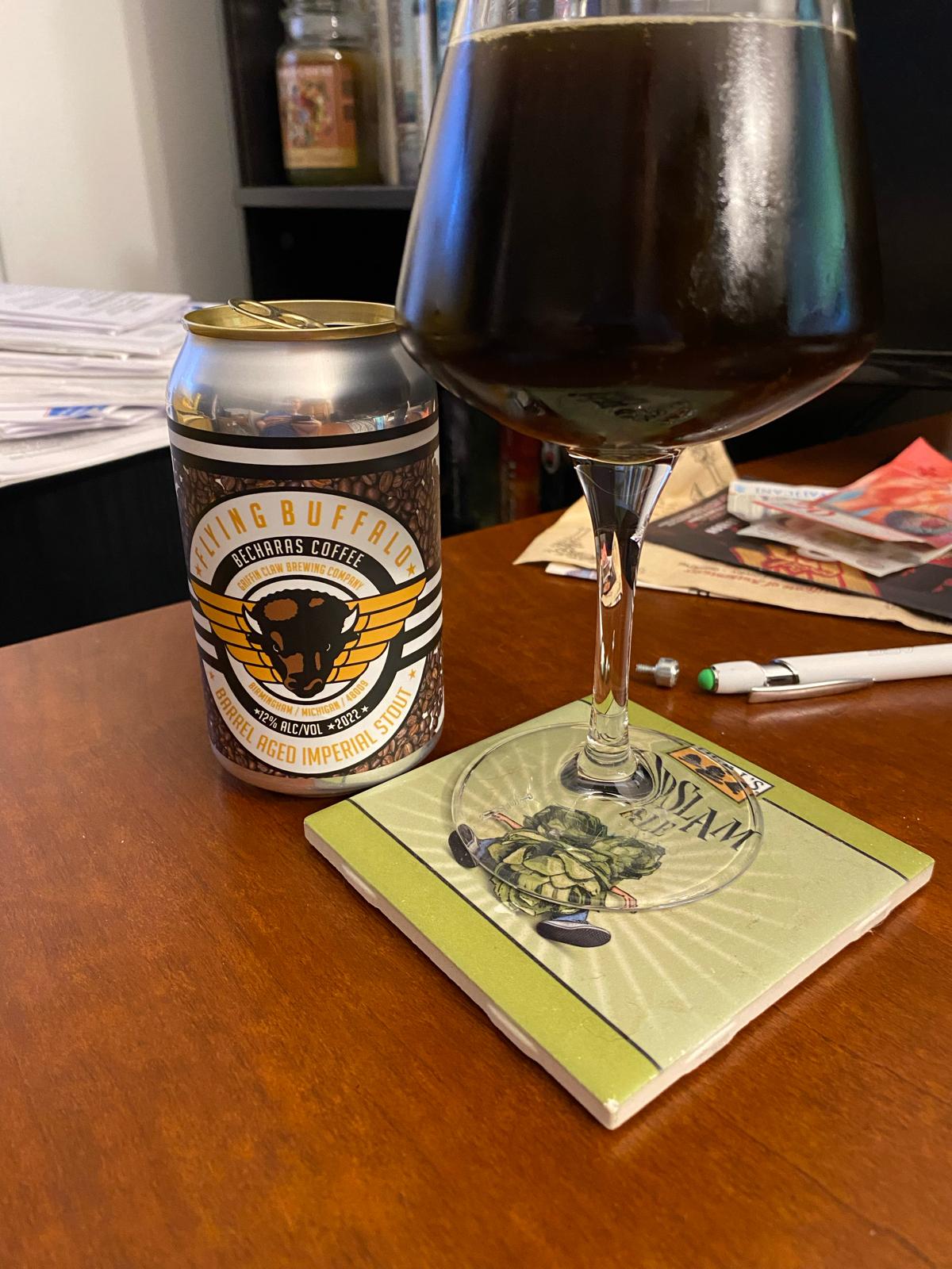 Flying Buffalo with Coffee (Bourbon Barrel Aged)