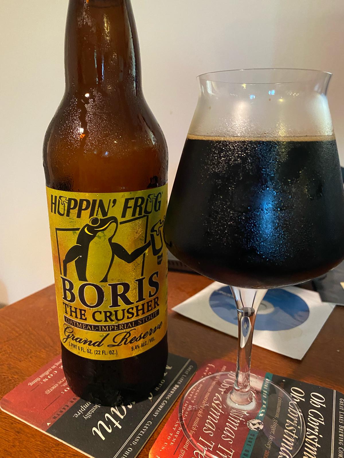 B.O.R.I.S. The Crusher Oatmeal Imperial Stout Grand Reserve