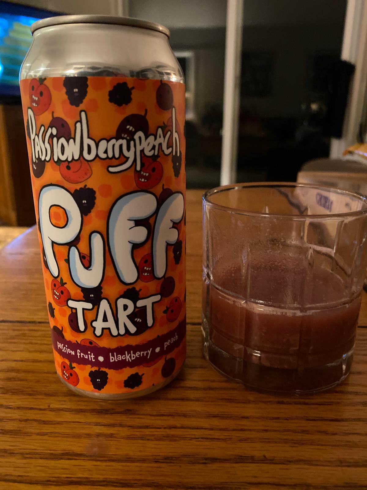 Puff Tart XL: Passionberry, and Peach