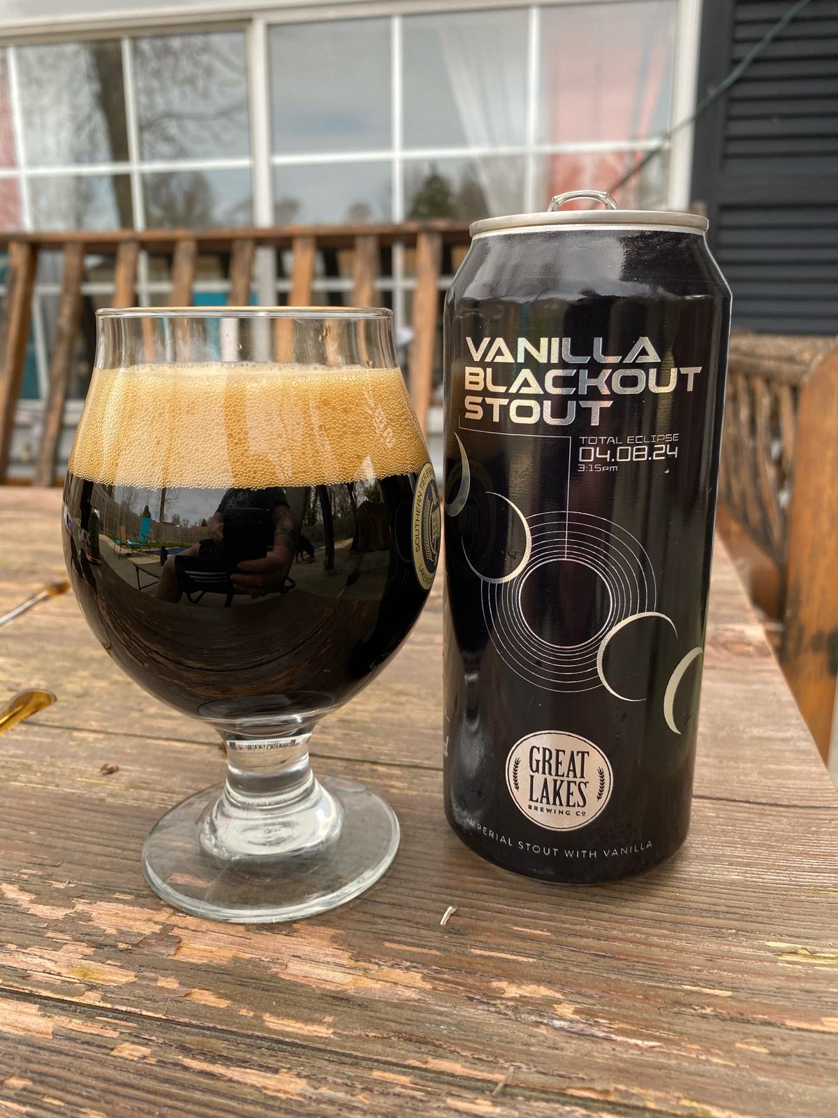Blackout Stout with Vanilla