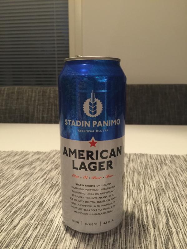 Stadin Panimo American Lager