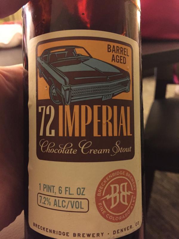 72 Imperial Stout (Barrel Aged)