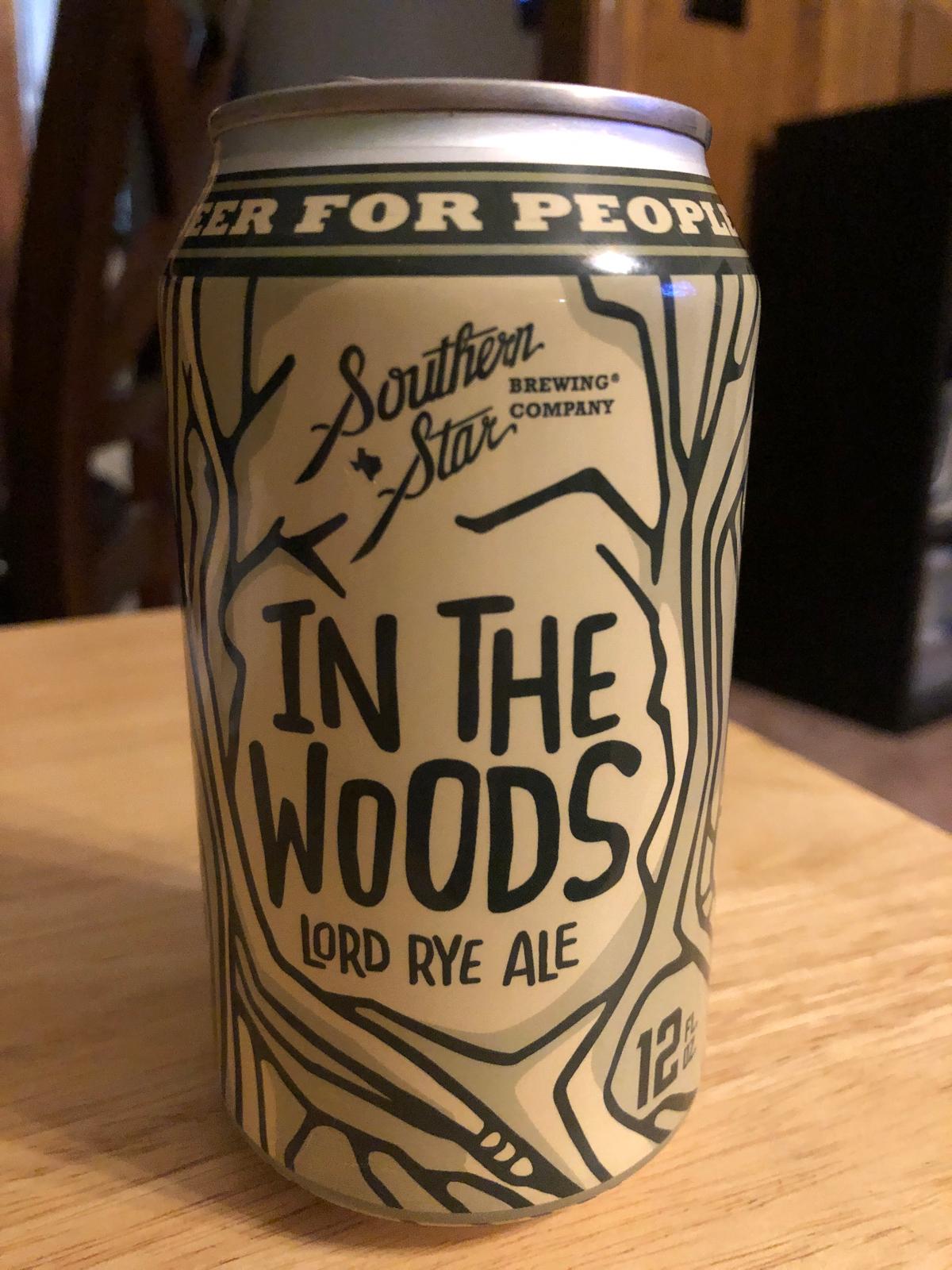 In The Woods Lord Rye Ale