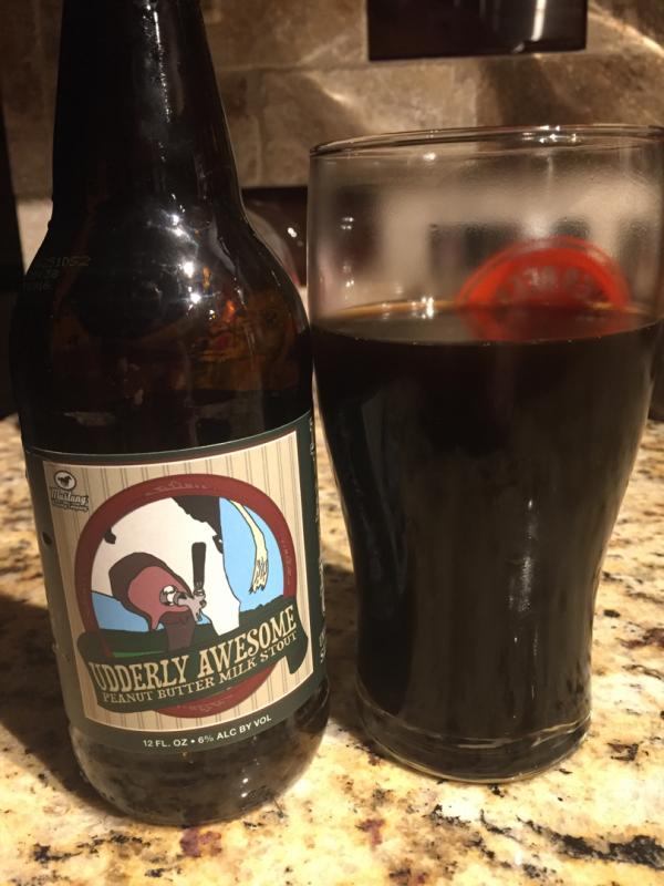 Udderly Awesome Peanut Butter Milk Stout