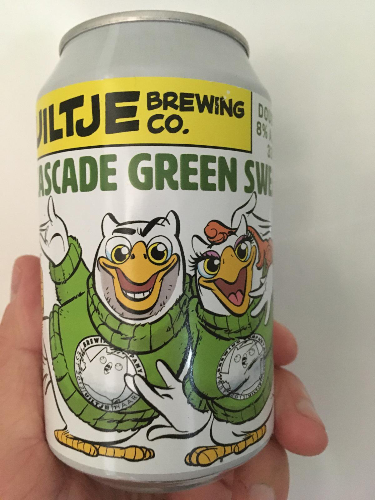 Green Sweater - Cascade