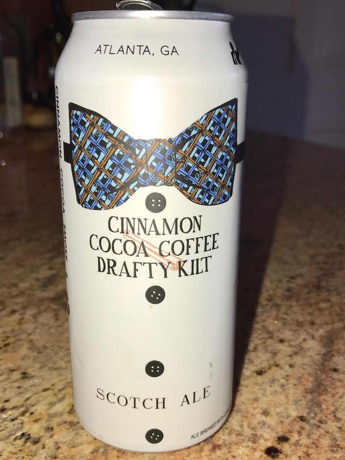 Cinnamon Cocoa Drafty Kilt Scotch Ale