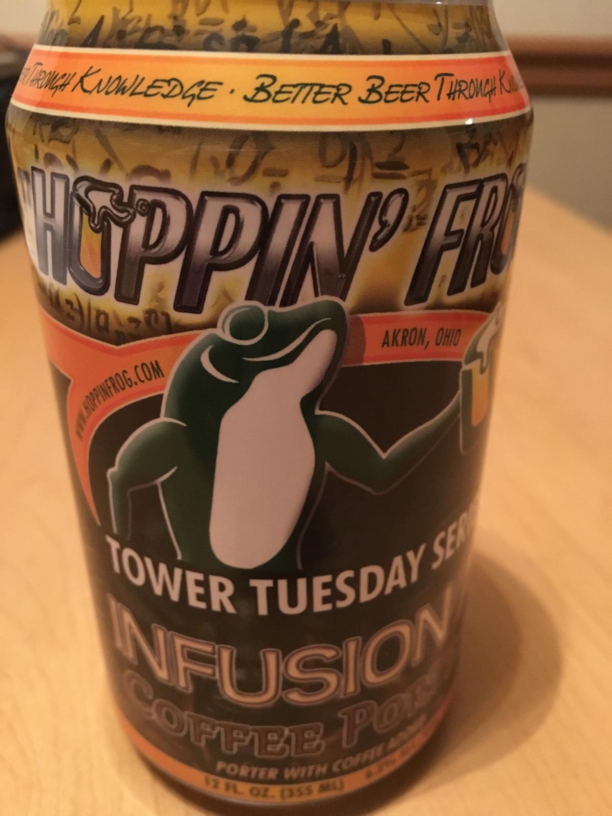 Tower Tuesday Series: Infusion A Coffee Porter