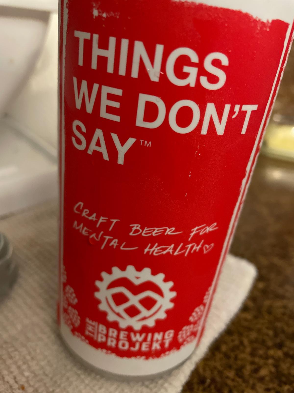 Things We Don