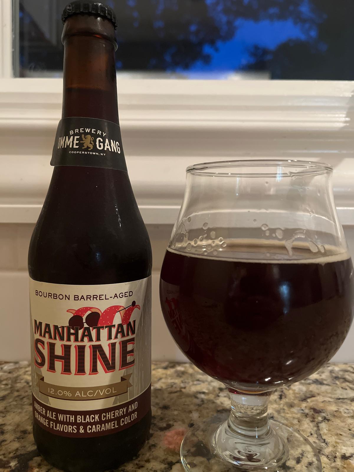 Manhattan Shine (Bourbon Barrel Aged)
