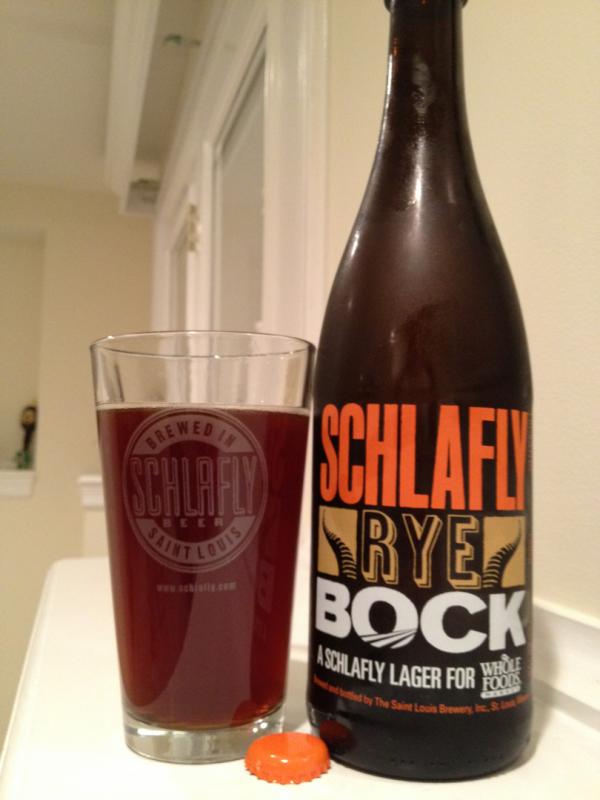 Schlafly Rye Bock