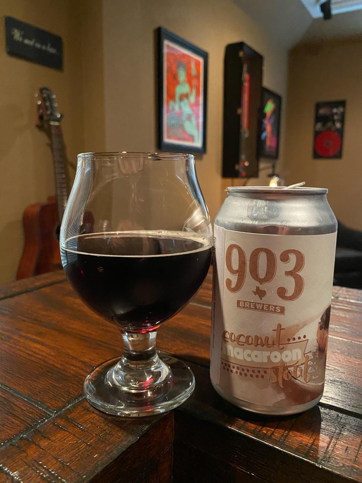 Coconut Macaroon Stout