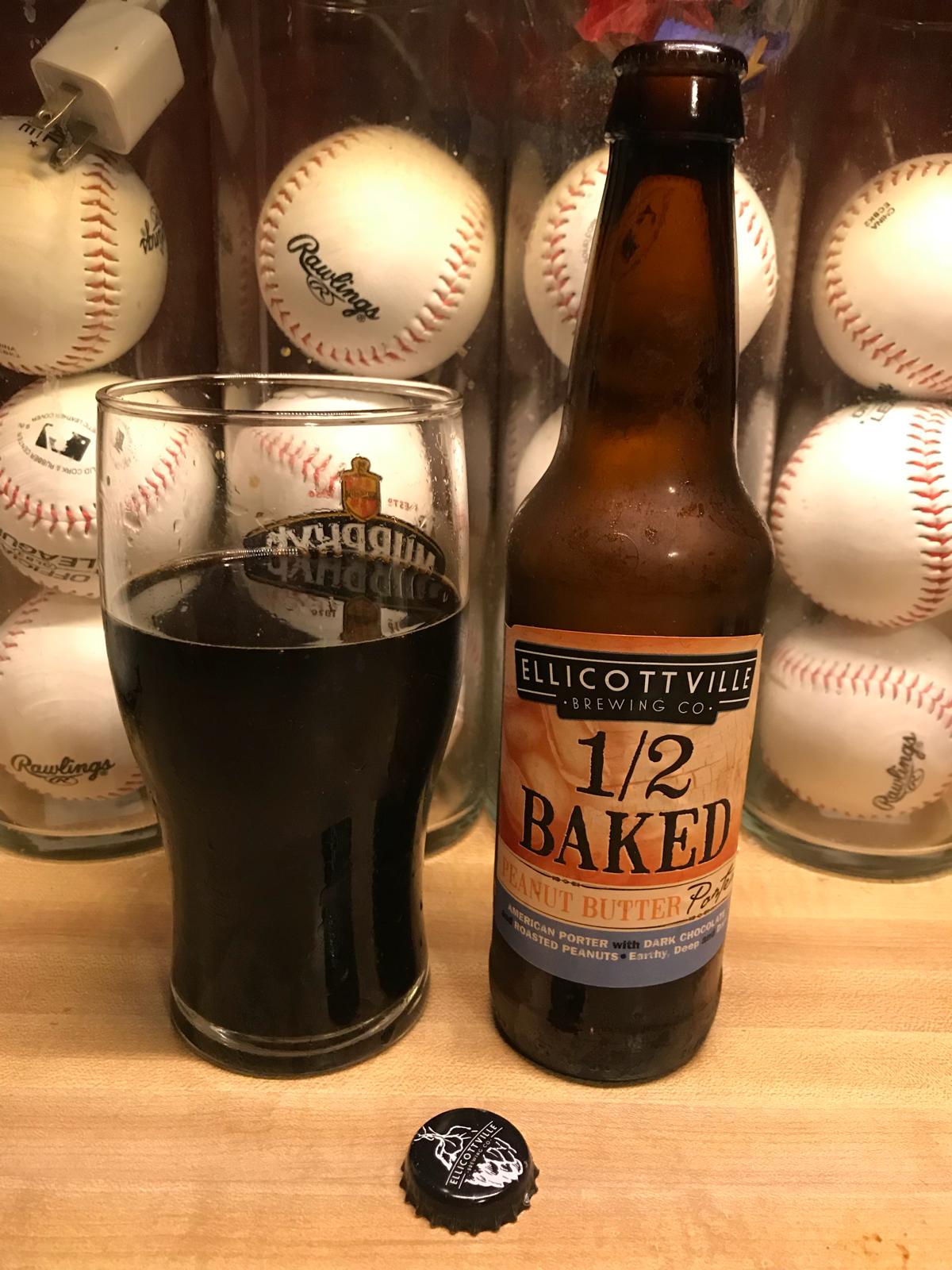 1/2 Baked Peanut Butter Porter