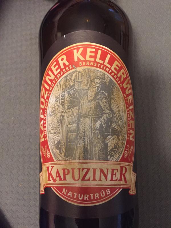 Kapuziner Kellerweizen Naturtrüb