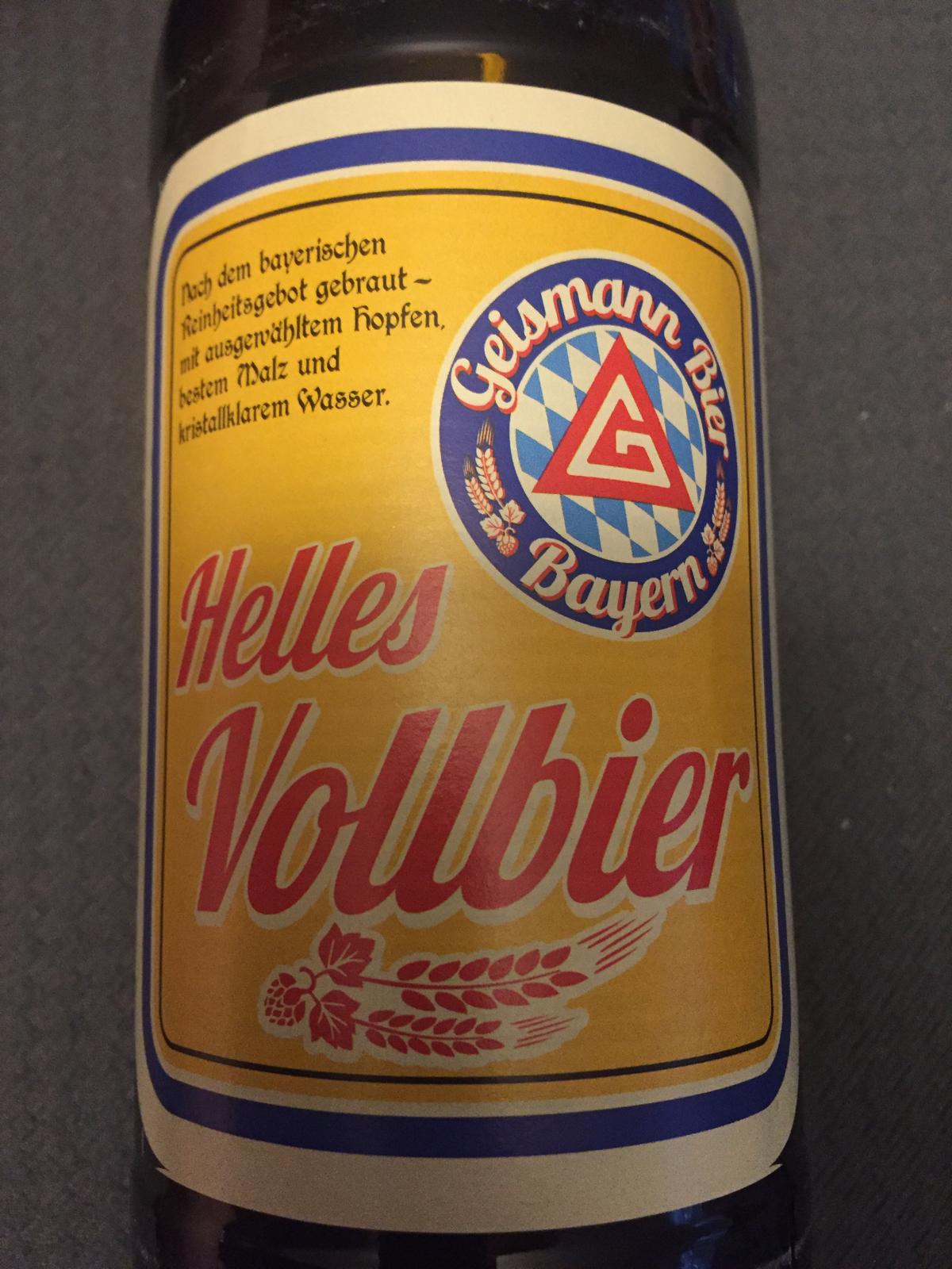Helles Vollbier