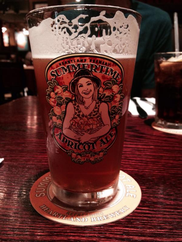 Heartland Brewery Summertime Apricot Ale