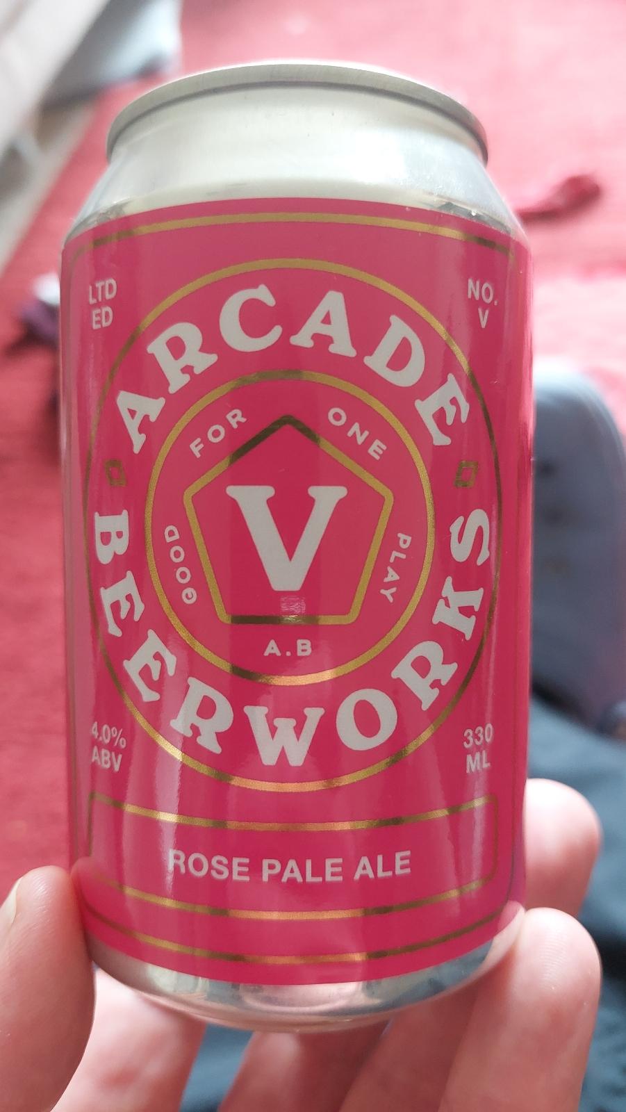 Arcade Rose Pale Ale