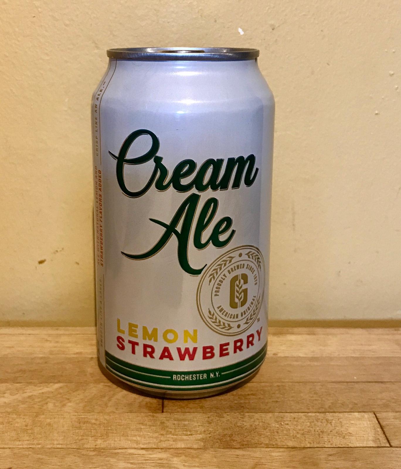 Lemon Strawberry Cream Ale