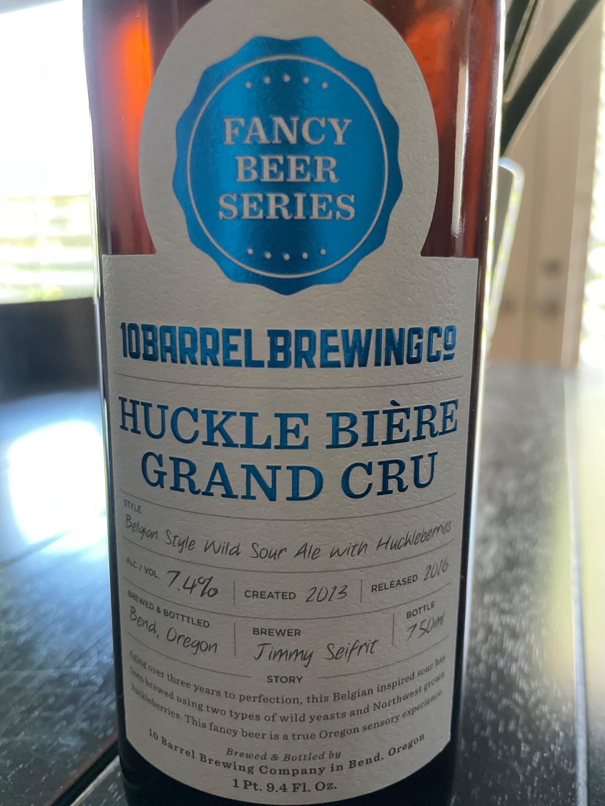 Huckle Biere Grand Cru